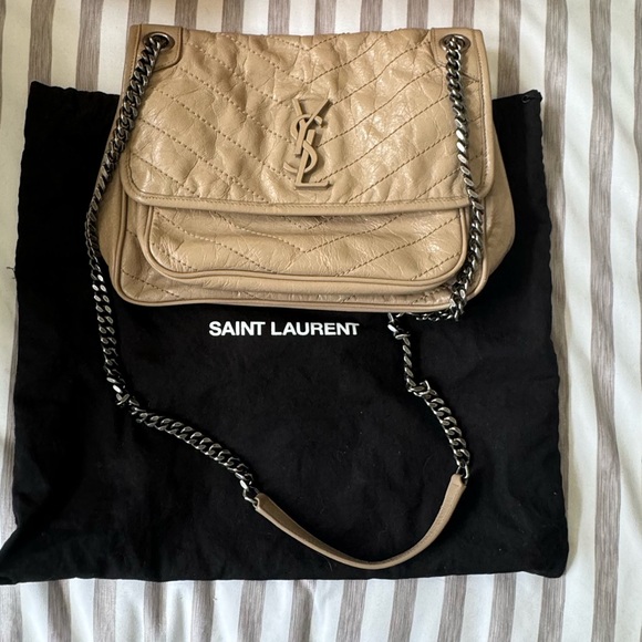 Yves Saint Laurent Handbags - Authentic YSL NIKI MEDIUM IN VINTAGE LEATHER
